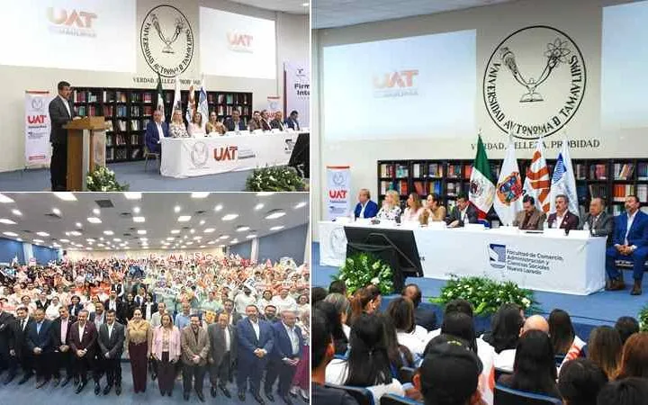 El rector Damaso Leonardo Anaya Alvara