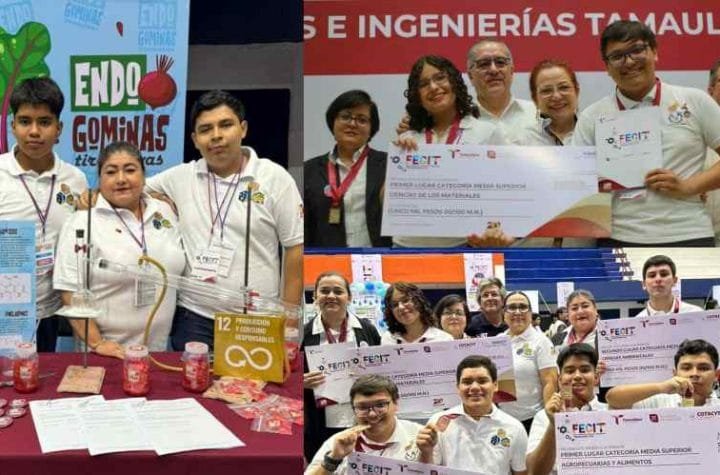 Destaca la UAT en Feria Estatal de Ciencia