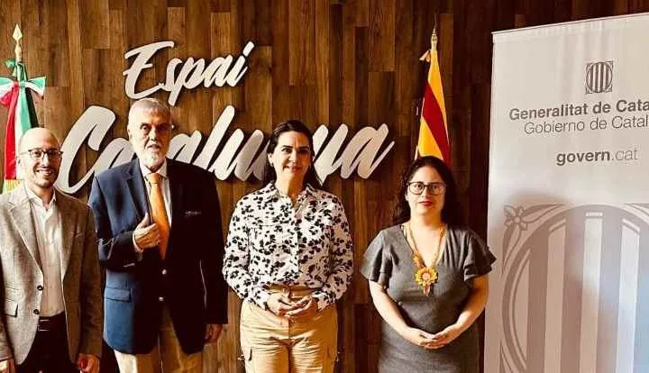 Busca Mónica Villarreal Anaya fortalecer lazos con el Gobierno de Cataluña Barcelona en México. 6 Busca Monica Villarreal