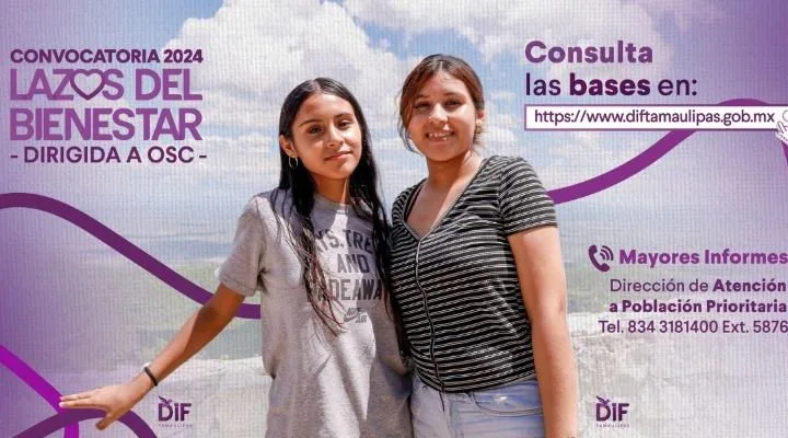 Convoca DIF Tamaulipas a presentar iniciativas para el programa Lazos del Bienestar. 3 Convoca DIF Tamaulipas a presentar iniciativas pa