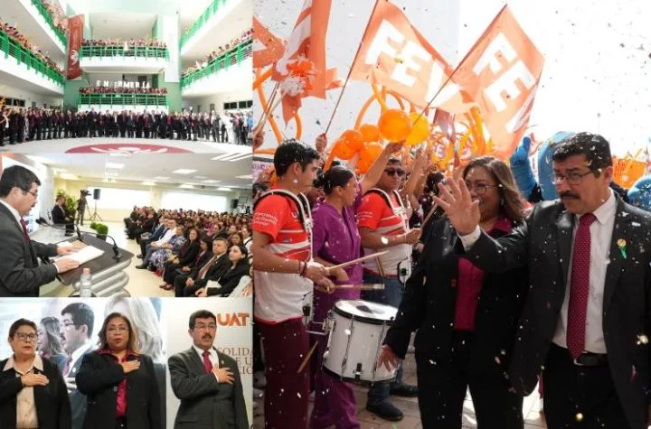 La UAT es referente en la formación de profesionales de la enfermería: Rector. 8 La UAT es referente en la for