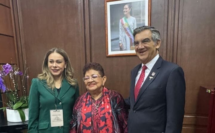 Tamaulipas es el estado que más avanza en la reforma judicial: Ernestina Godoy. 7 Tamaulipas es el estado que1