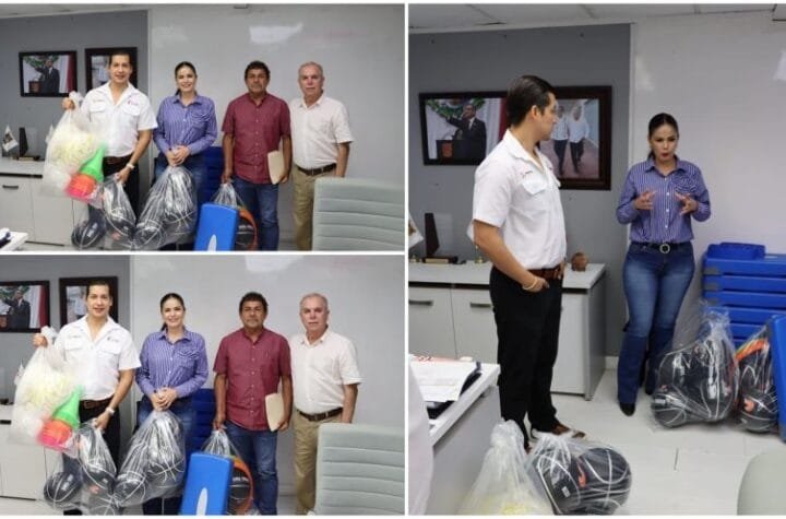 Entrega INDE material deport