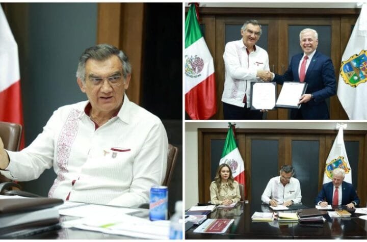 Firma Tamaulipas convenio con el NAD