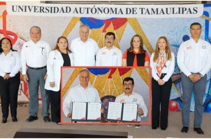 Firman convenio Salud y UAT p