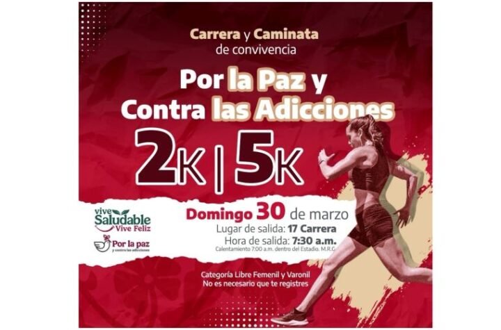 Invita Gobierno de Tamaulipas a caminata