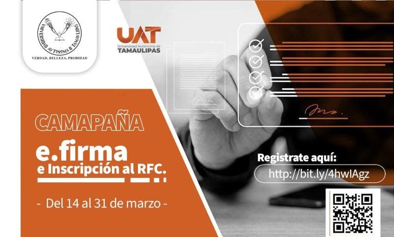Invita la UAT a la campaña de e.Firma y de inscripción al RFC 1 Invita la UAT a la campana de e