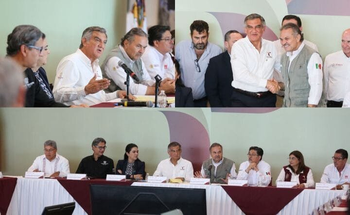 Gobernador Americo Villarreal y director general del Infonavit Octavio Romero se reunen con desarrollad