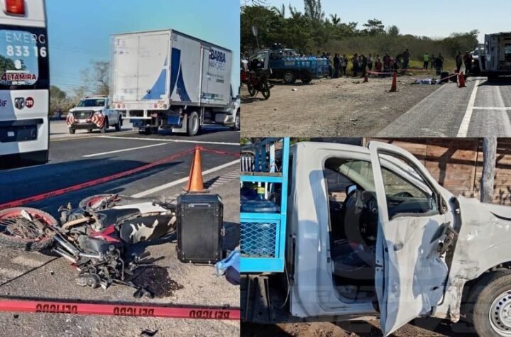 Fatal choque: muere motociclista tras impactarse con camioneta repartidora en Altamira 8 Fatal choque motociclista impacta con camioneta