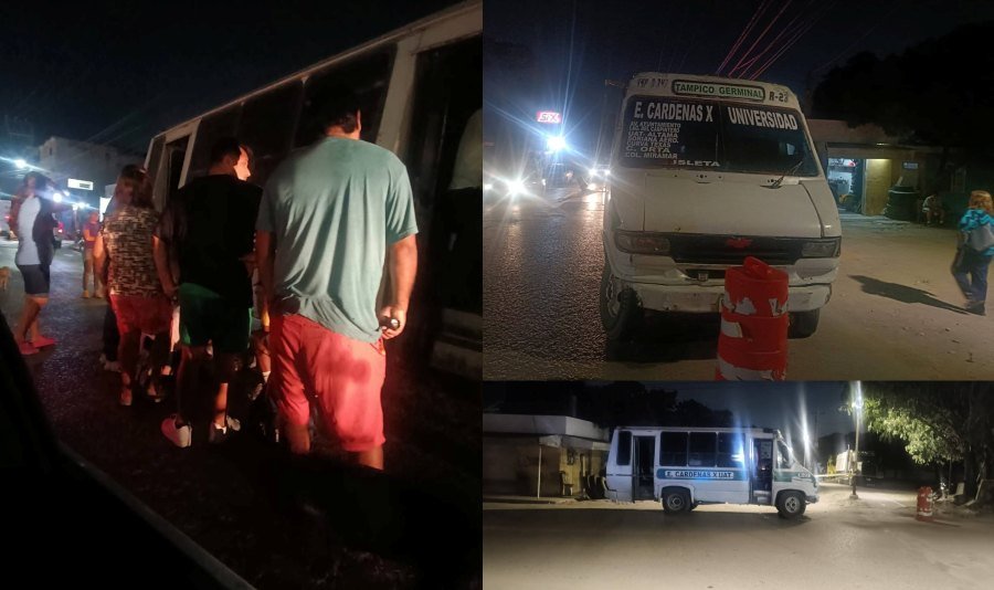 Microbus atropella y mata a abuelita en Altamira