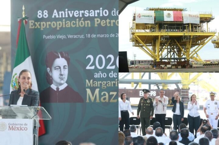 Acompana Americo Villarreal a Claudia Sheinbaum