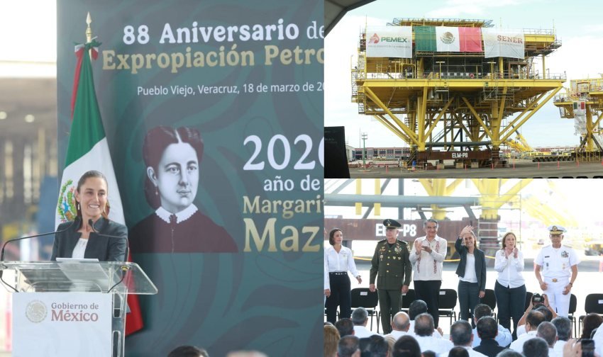 Acompaña Américo Villarreal a Claudia Sheinbaum en conmemoración de la Expropiación Petrolera 1 Acompana Americo Villarreal a Claudia Sheinbaum