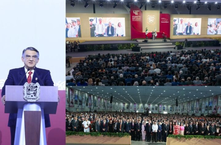 Americo Villarreal presenta Cuarto Informe Tamaulipas