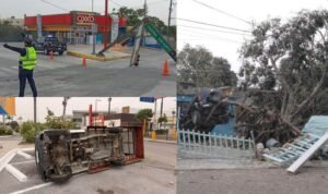 ¡Pánico en el sur!, vientos de 120km/h devoran Tampico Madero y Altamira. 2 Panico en el sur vientos de 120 devoran Tampico Madero y Altamira