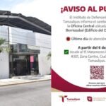 Anuncia Defensoria Publica cambio