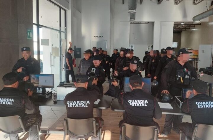 Entrega SSPT equipo tactico a la Guardia Estatal