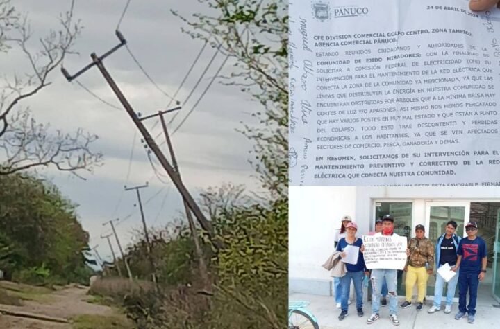 Estallan contra CFE por apagones infernales en Panuco