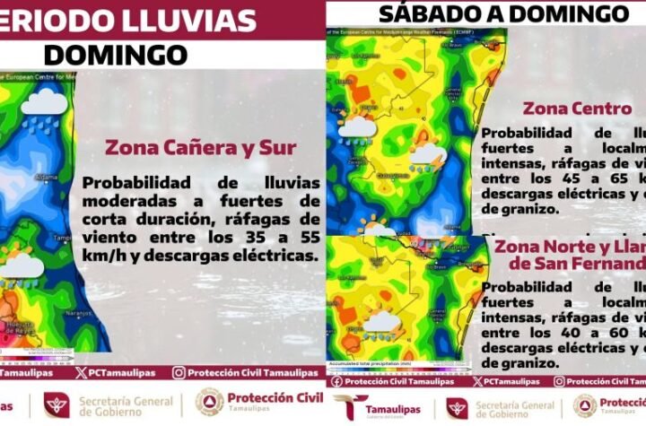 Proteccion Civil Tamaulipas alerta