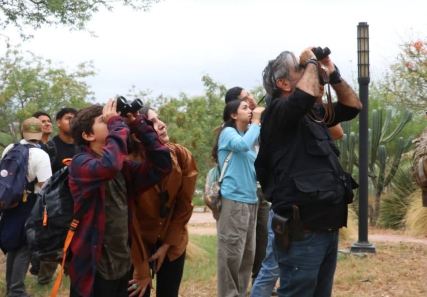 Reúne TAMUX a familias y estudiantes en experiencia de avistamiento de aves 1 Reune TAMUX a familias y estudiantes