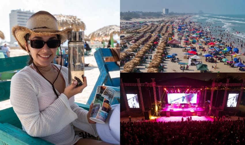 Turistas de CDMX y Nuevo León desbordan playas tamaulipecas 1 Turistas de CDMX y Nuevo Leon desbord