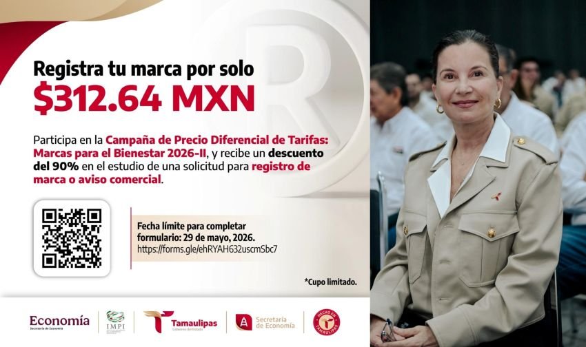 Invita Secretaría de Economía a registrar marcas con 90% de descuento 1 Invita Secretaria de Economia a registrar