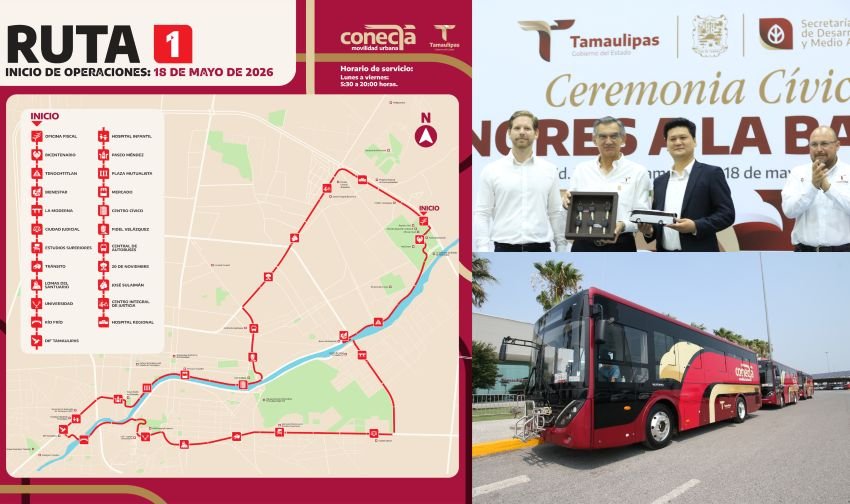 Pone en marcha Américo histórica modernización del transporte público en Tamaulipas 1 Pone en marcha Americo historica