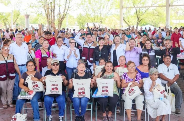Mercado de Bienestar llega a Abasolo