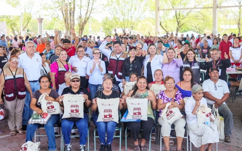 Mercado de Bienestar llega a Abasolo