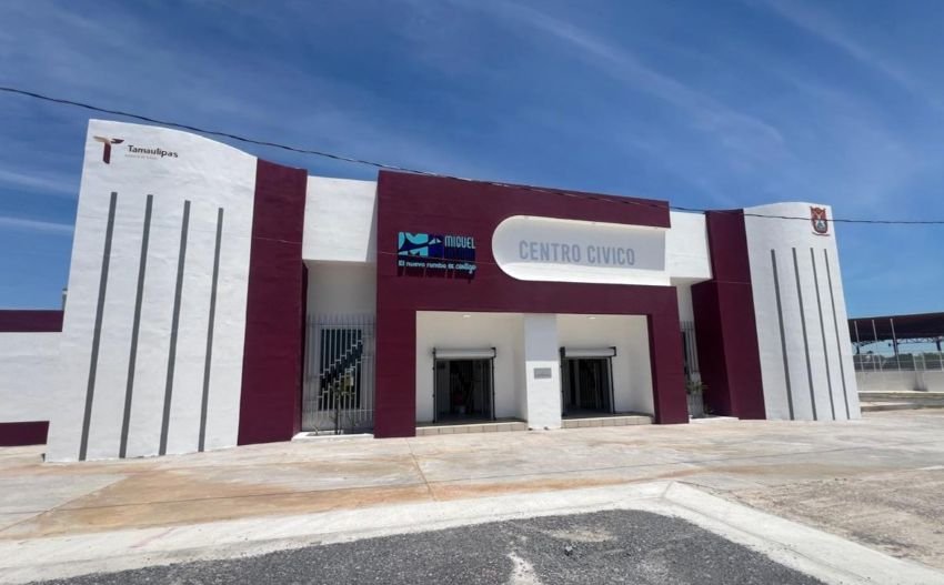 Nueva imagen para el Centro Cívico de Miguel Alemán con rehabilitación del Gobierno del Estado 1 Nueva imagen para el Cen