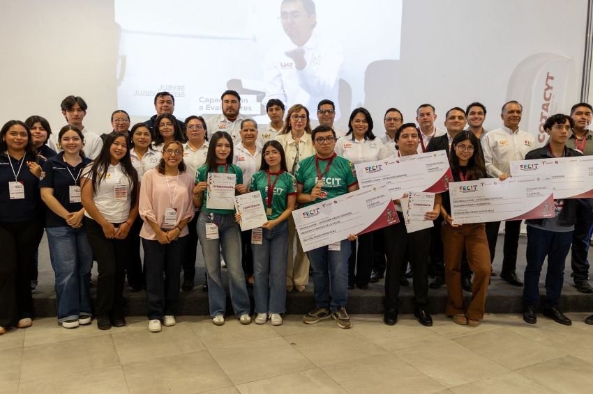 Proyectan a jóvenes científicos tamaulipecos hacia la Feria Mexicana de Ciencias e Ingenierías 2027 1 Proyectan a jovenes ci