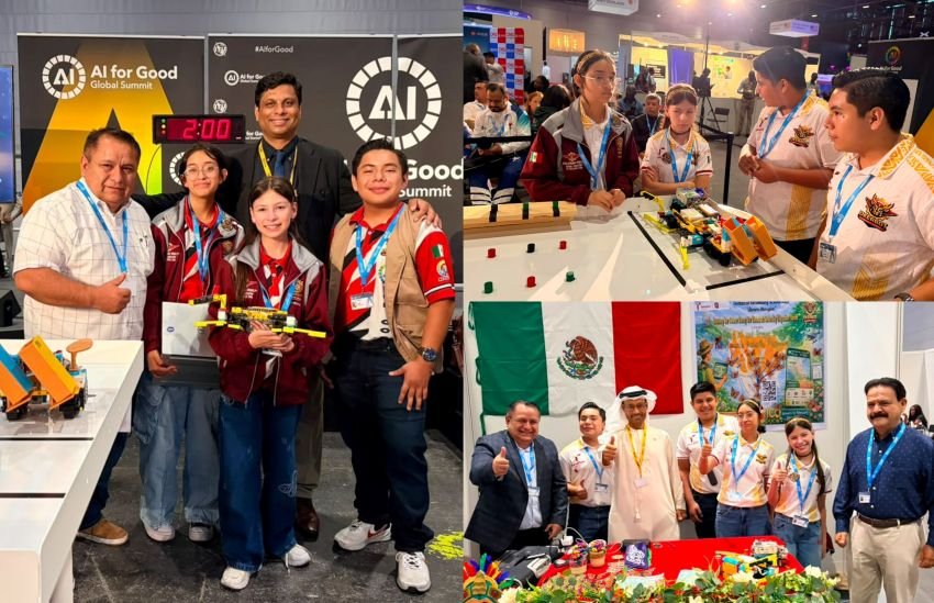 Conquistan estudiantes tamaulipecos el quinto lugar mundial en torneo internacional de robótica e inteligencia artificial 1 Conquistan estudiantes tamaulipecos el quinto luga