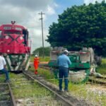 No logro ganar el paso tren