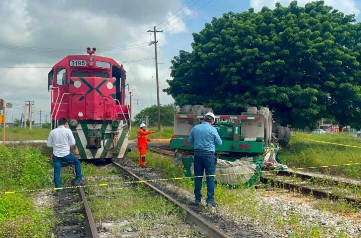 No logro ganar el paso tren