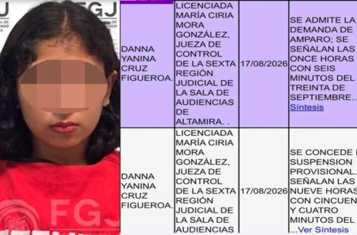 Defensa de Danna Yanina lleva batalla por su libertad ante tribunales federales