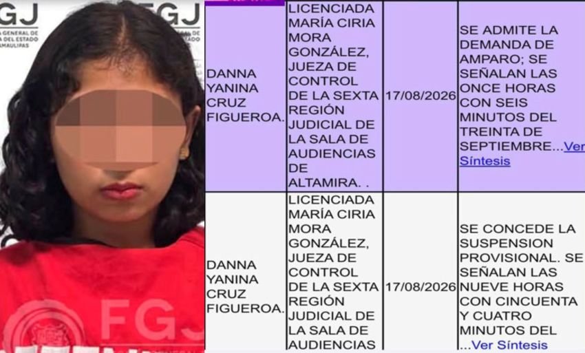 Defensa de Danna Yanina lleva batalla por su libertad ante tribunales federales 1 Defensa de Danna Yanina lleva batalla por su libertad ante tribunales federales