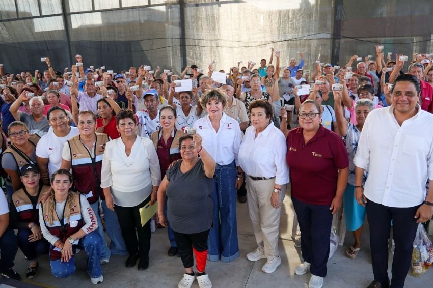 Entrega SEBIEN paquetes alimentarios en Tampico 1 Entrega SEBIEN paquetes aliment