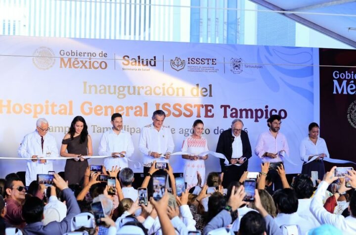 Inaugura presidenta Sheinbaum Hospital General del I