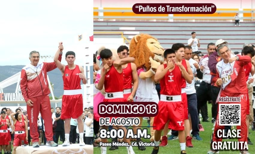 Llega a Tamaulipas la Clase Nacional de Boxeo “Puños de Transformación” 1 Llega a Tamaulipas la Clase Na