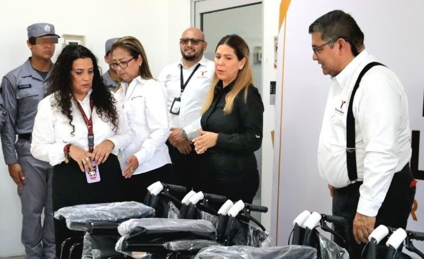 Refuerza Voluntariado de la SSPT apoyo social en los cinco CEDES con entrega de sillas de ruedas 1 Refuerza Voluntariado de la SSPT